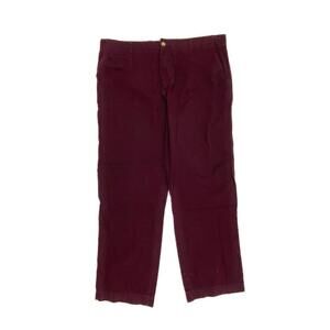 Merona Tailored Fit Men's size 40x30 Dark Wash Purple Khaki Chino Pants